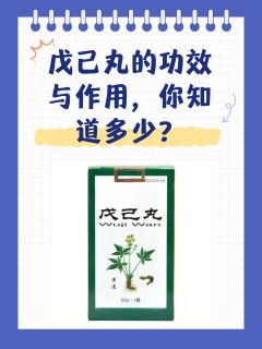 戊己丸的功效与作用，你知道多少？