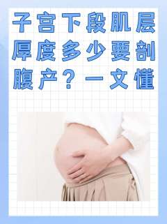 子宫下段肌层厚度多少要剖腹产？一文懂