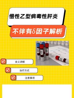 慢性乙型病毒性肝炎不伴有δ因子解析