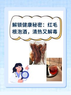 解锁健康秘密：红毛根泡酒，清热又解毒